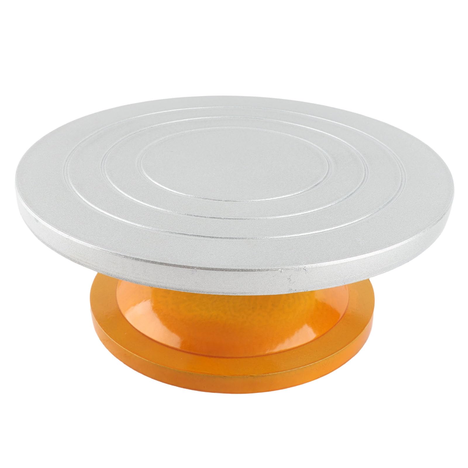Plato Giratorio para Tartas Engrosado para Decorar, Soporte de Plástico Giratorio Duradero de 360° para el Hogar y la Panadería, 30x12cm