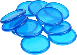 NAMOARLY 44 Peças Fichário Fivela Pequenos Cadernos Espirais Pastas De Arquivo De Plástico Transparente Fichário Discos Fichário Planejador De Professor Discos De Ligação Anel Disco De