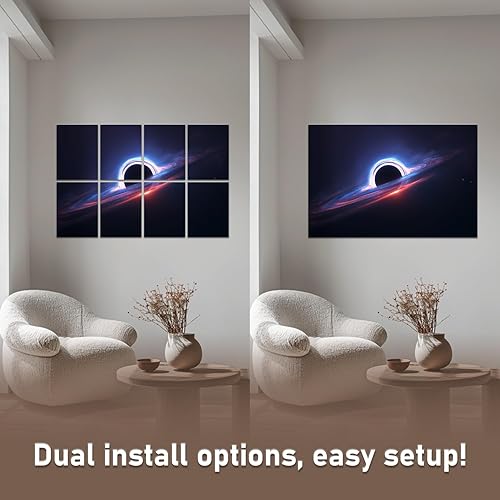 Miniatura 6 de Paneles acústicos artísticos, azulejos decorativos para habitación, paneles absorbentes de espuma a prueba de sonido, amortiguación de ruido,