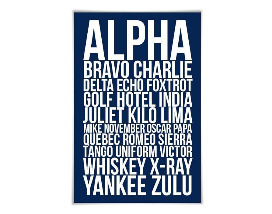amazon-com-alpha-bravo-charlie-art-print-60-colours-9-sizes-phonetic-alphabet-poster-aviation-nato-military-pilot-airplane-army-home-kitchen for Free Printable Pilot Phonetic Alphabet Amazon.com: Alpha Bravo Charlie Art Print. 60 Colours/9 Sizes. Phonetic Alphabet Poster. Aviation. NATO. Military. Pilot Airplane Army : Home & Kitchen for Free Printable Pilot Phonetic Alphabet