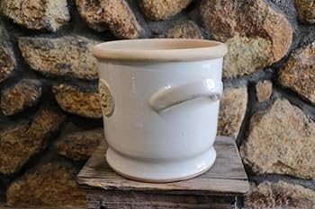 キューガーデン*植木鉢*オシャレ*ポット*ホワイト*中古品 Amazon.co.jp: キューガーデン Kew Garden 陶器鉢 パルナス