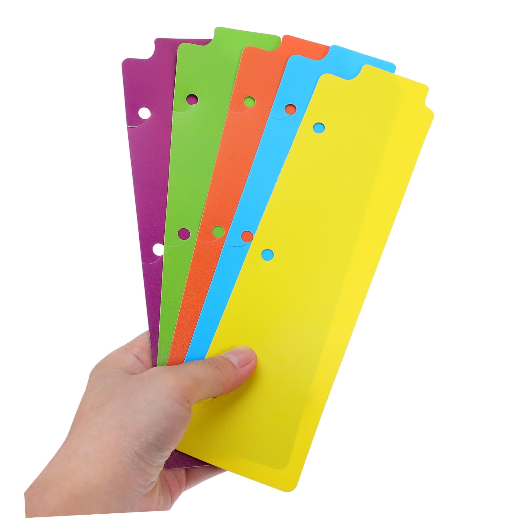 ARTIBETTER 12 Set 12 Set Di Segnalibri Per Raccoglitori Quaderni Con Linguette Divisori Rimovibili Divisori Per Indice Divisori Per Linguette Diari Raccoglitori A Fogli 5 pezzi * 12