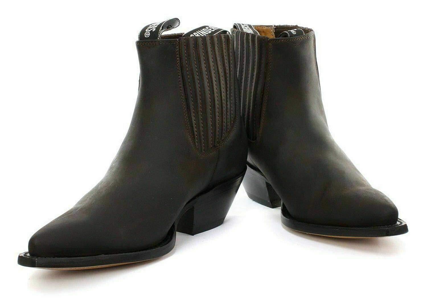 Herren Mühlen Mustang Schlüpfen Cowboy Western Chelsea Stiefelette