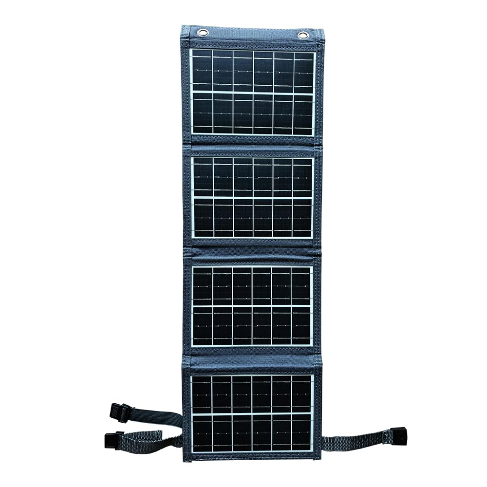 Pannello solare portatile da 30W, caricatore pieghevole per con USB-A, impermeabile IP67, pannello solare monocristallino, per campeggio