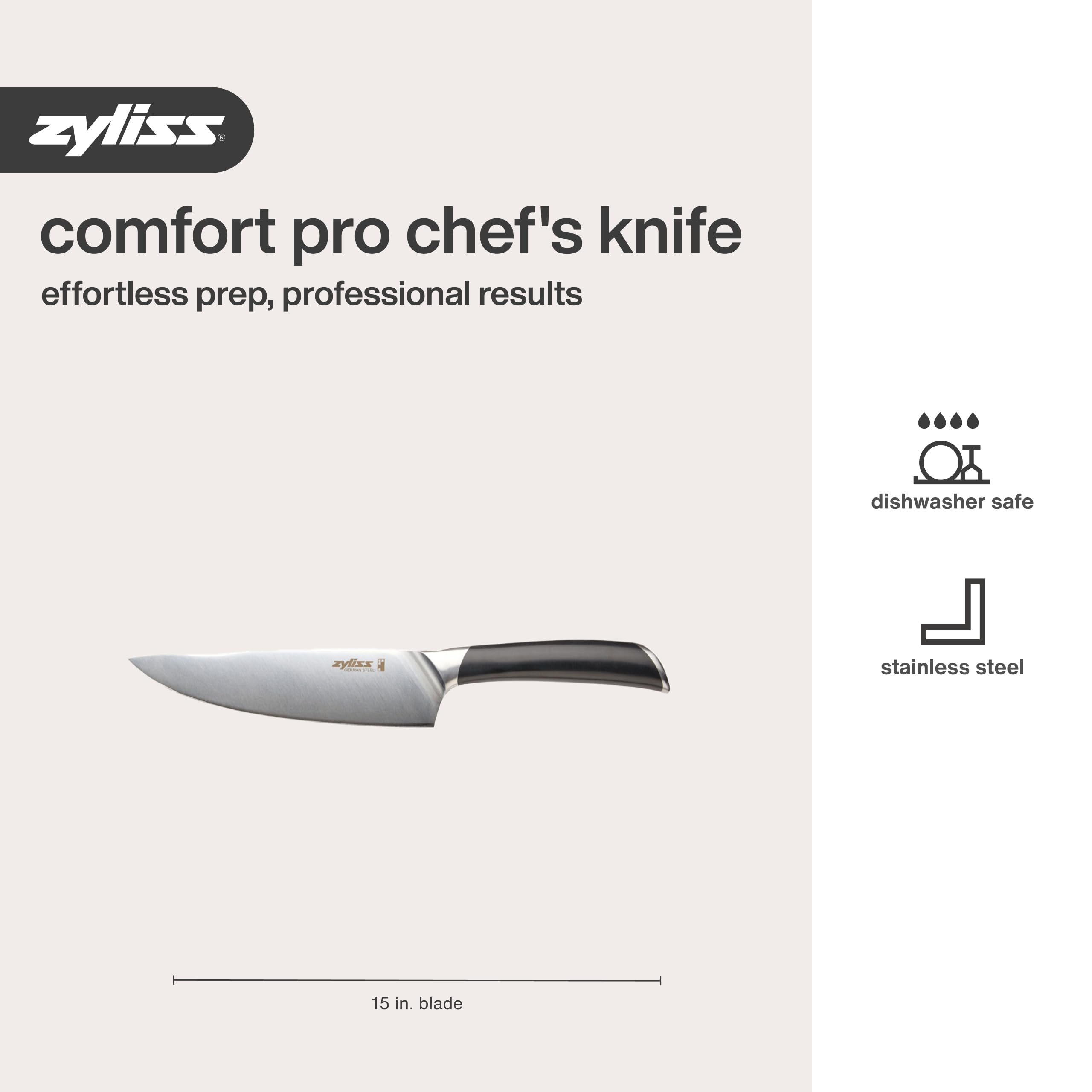 Zyliss Comfort Pro Chef's Knife, 8" Chef Knife — Amazon image 6