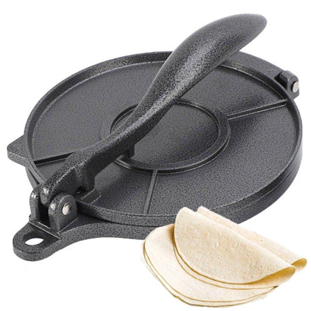 Tortilla press et outil de cuisson de cuisine pour pataconera, tawa, dosa et farine tortilla