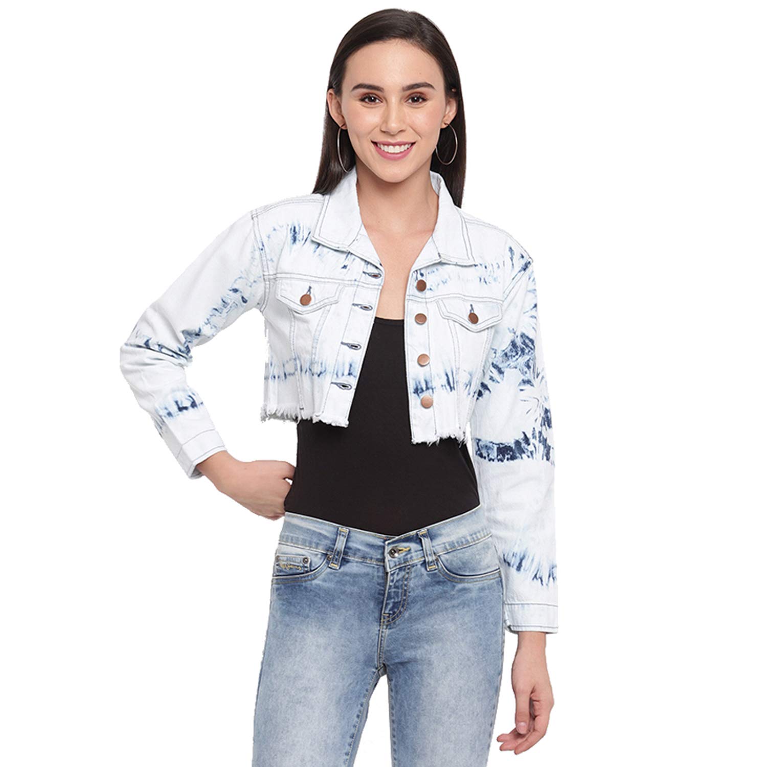 tales & stories Women's Solid Regular Fit Jacket-picture-13