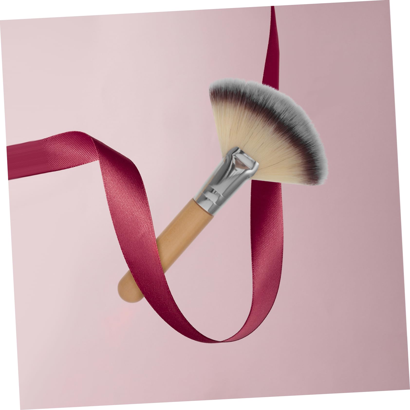 5 Set Di Pennelli Per Il Trucco Con Manico Corto Per Fondotinta Fard Pennello Per Il Viso Per Il Trucco 4 Pezzi * 5