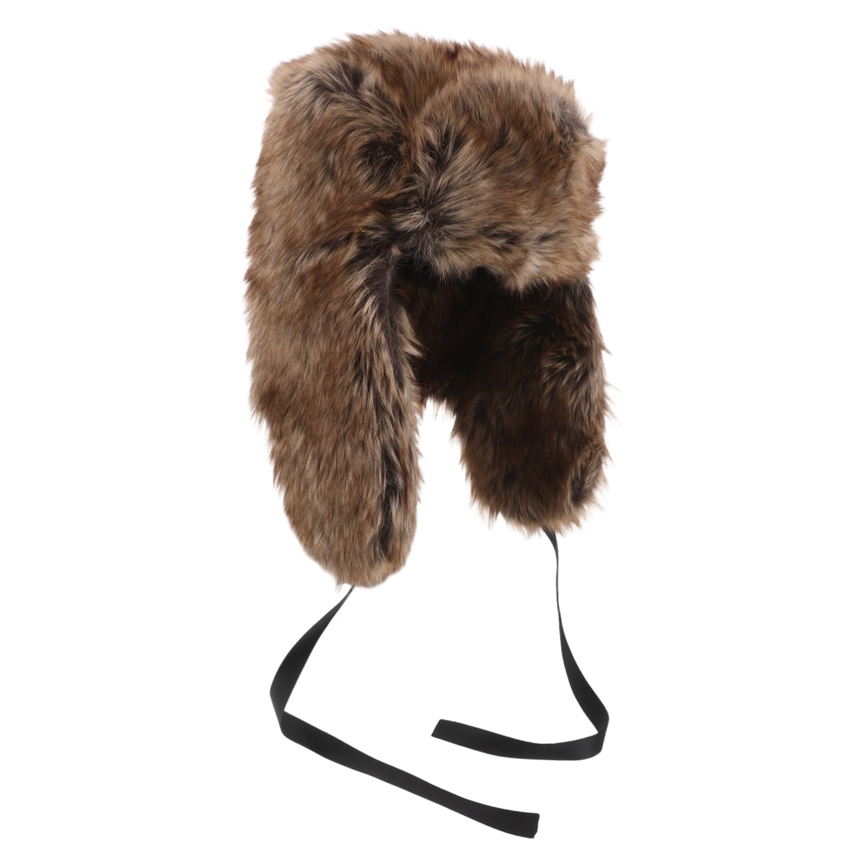 BESPORTBLE Classic Hat Men's Faux Fur Trapper Hat Ear Muffs Warm Plush Cap for Outdoor Activities Senior's Fashion Multi