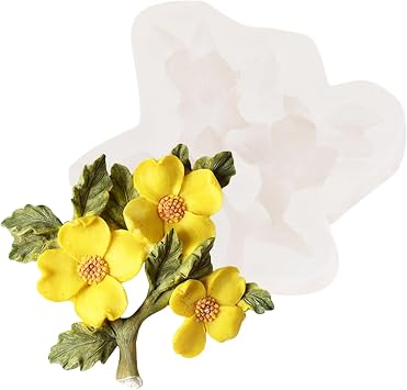 3D Flower Bouquet Candle Soap Silicone Molds Fondant Chocolate Candy Cake Decorating Mould Resin Clay Baking Pastry Tools Hylomecon