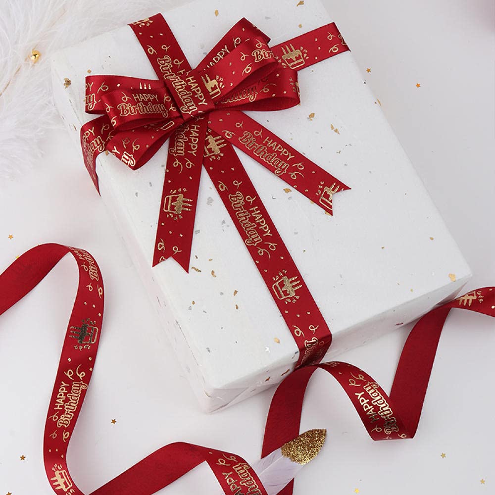 Ribbons For Gift Wrapping Ribbon For Fabric Satin Ribbons Wstążka Birthday Cake Box Pieczenie Dekoracyjne Wstążka Kwiaty Paski Prezent Pudełko Prezent Opakowanie Wysokiej Jakości Wstążka-Szampan