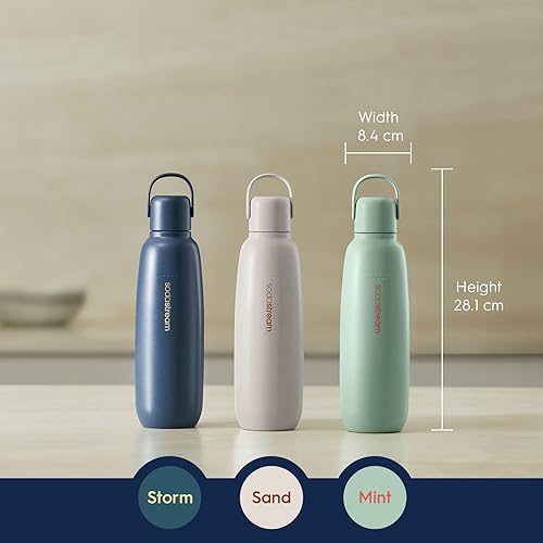 Miniatura 5 de sodastream Fizz & Go Cool - Botella de metal (menta), capacidad de carbonatación de 0.9 L