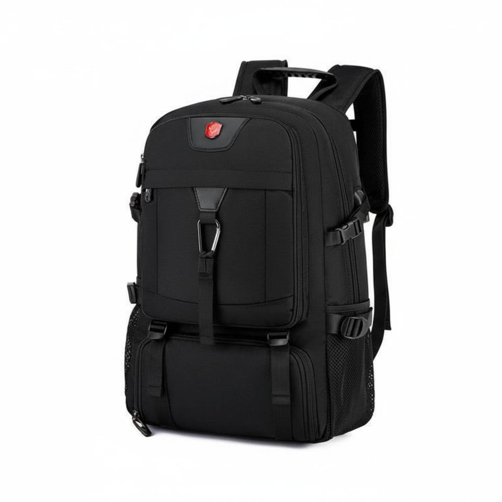 MYADDICTION Large Capacity Travel Backpack Water Resistant Luggage Backpack Long-Lasting Travel Rucksack Multi-Compartment for Men, Work, 80L, with Logo Upgrade-image-40