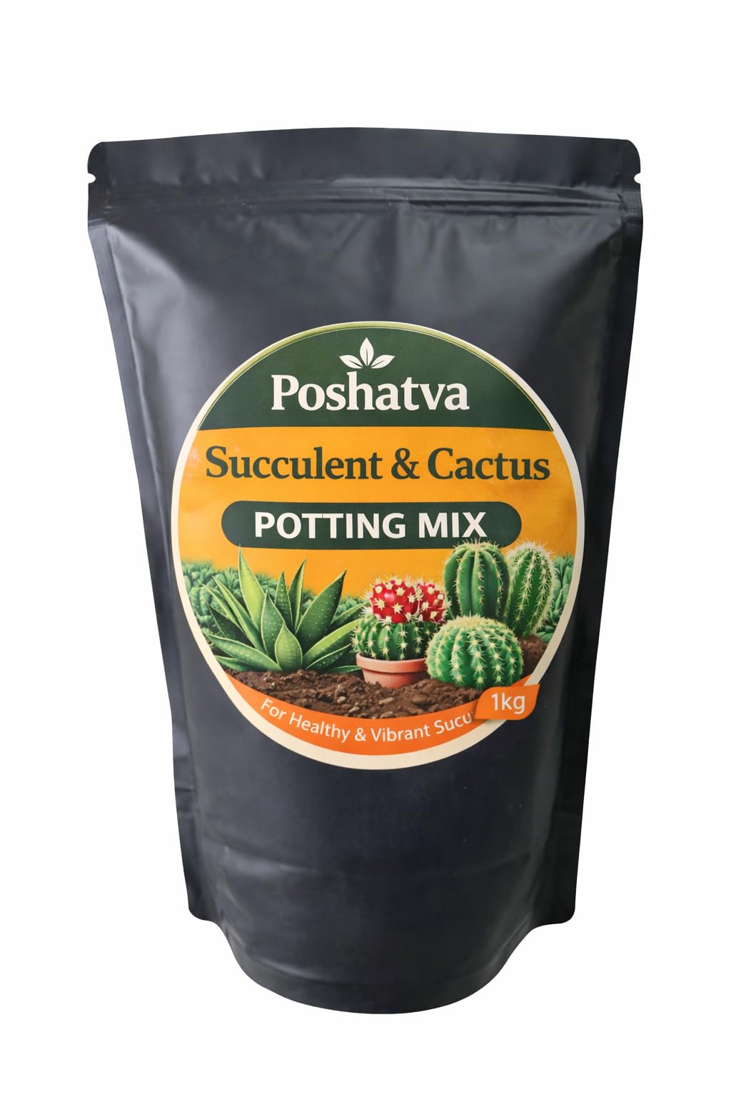Succulent & Cactus Potting Mix 1 Kg – Fast Draining Soil Mix for Succulents & Cactus | Cocopeat, Sand, Vermicompost & Neem Cake Enriched Soil for Indoor Plants & Terrace Gardening-image-37
