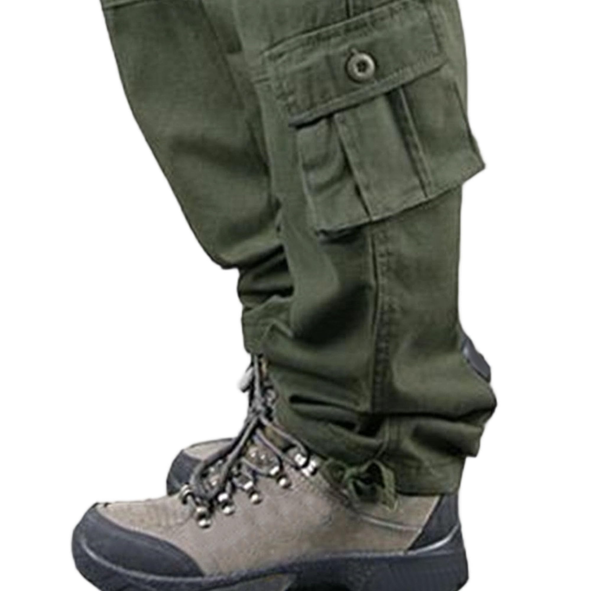 Pantaloni militari estivi da uomo con tasche | Pantaloni tattici leggeri,Per campeggio all'aperto,Baggy Casual,Pantaloni cargo in cotone