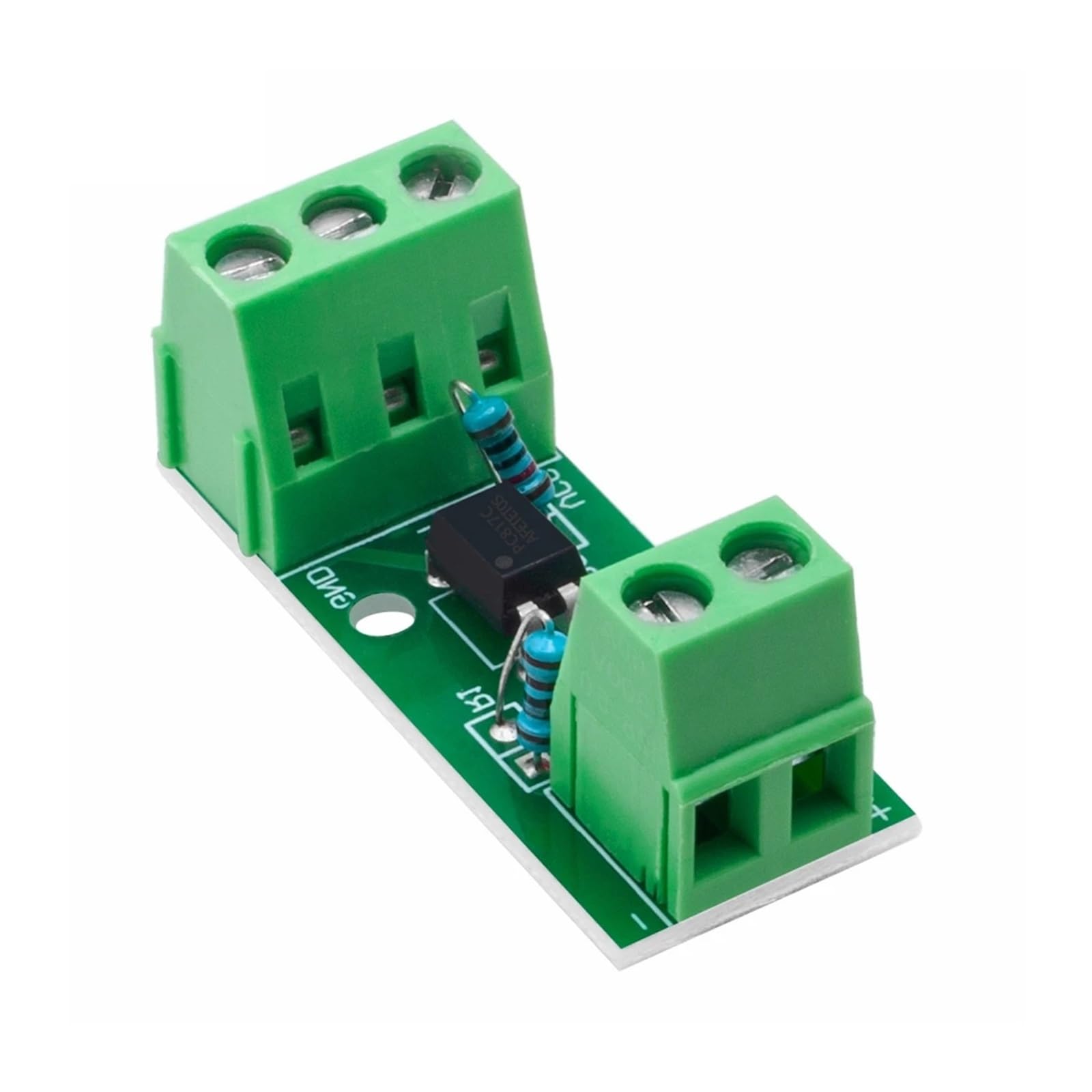 Motortreiber, 10 STÜCKE Kanal-Optokoppler-Isolationsmodul 3 V-5 V/12 V/24 V Optoelektronischer Isolator Führungsschienenhalterung PLC-Antriebsmotorplatine,Intelligente Steuerung(12V)