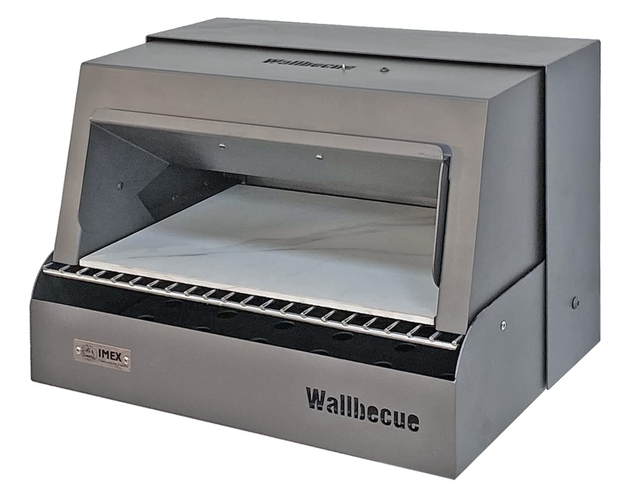 Imex El Zorro - Barbacoa Wallbecue Premium | Acero Resistente | Instalación en la Pared | Parrilla Ajustable para Control de Temperatura