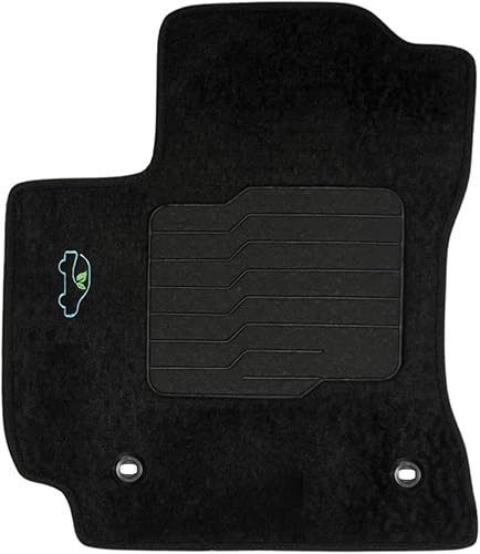 Miniatura 7 de ecoMats Tapetes de piso para Toyota Corolla 2014, 2015, 2016, 2017, 2018, 2019, con almohadilla antideslizante para el talón y cerraduras de