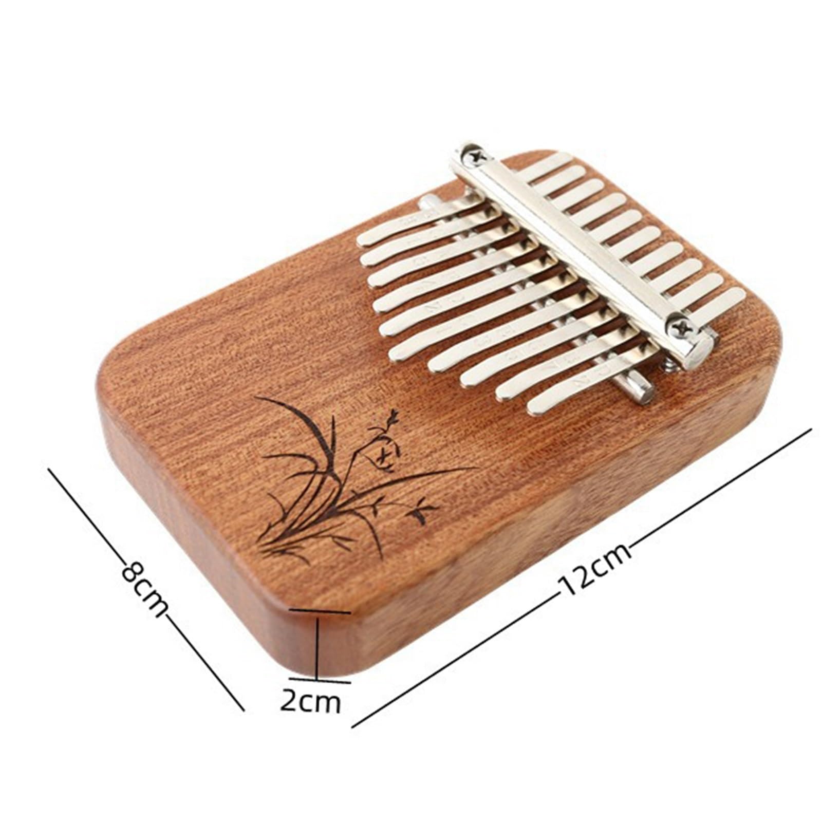 Kalimba Strumento Musicale Pianoforte Per Pollice Kalimba A 10 Note Pianoforte Per Strumenti Musicali Kalimba Per Principianti A Dieci Note Pianoforte A Doppio Dito(Wood)