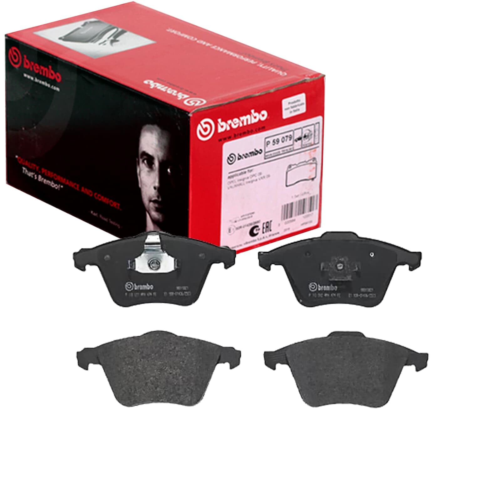 Brembo P 10 012 - Pastiglia Freno - Anteriore-image