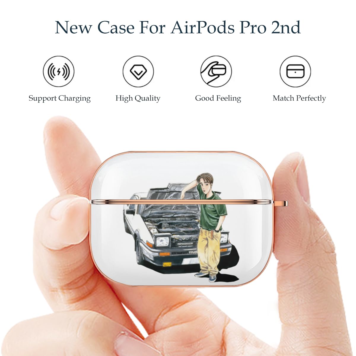 拓*海様 AirPods Pro 2nd Generation 本体 Amazon | 頭文字d イニシャル D 藤原拓海 AirPods Pro 2ケース