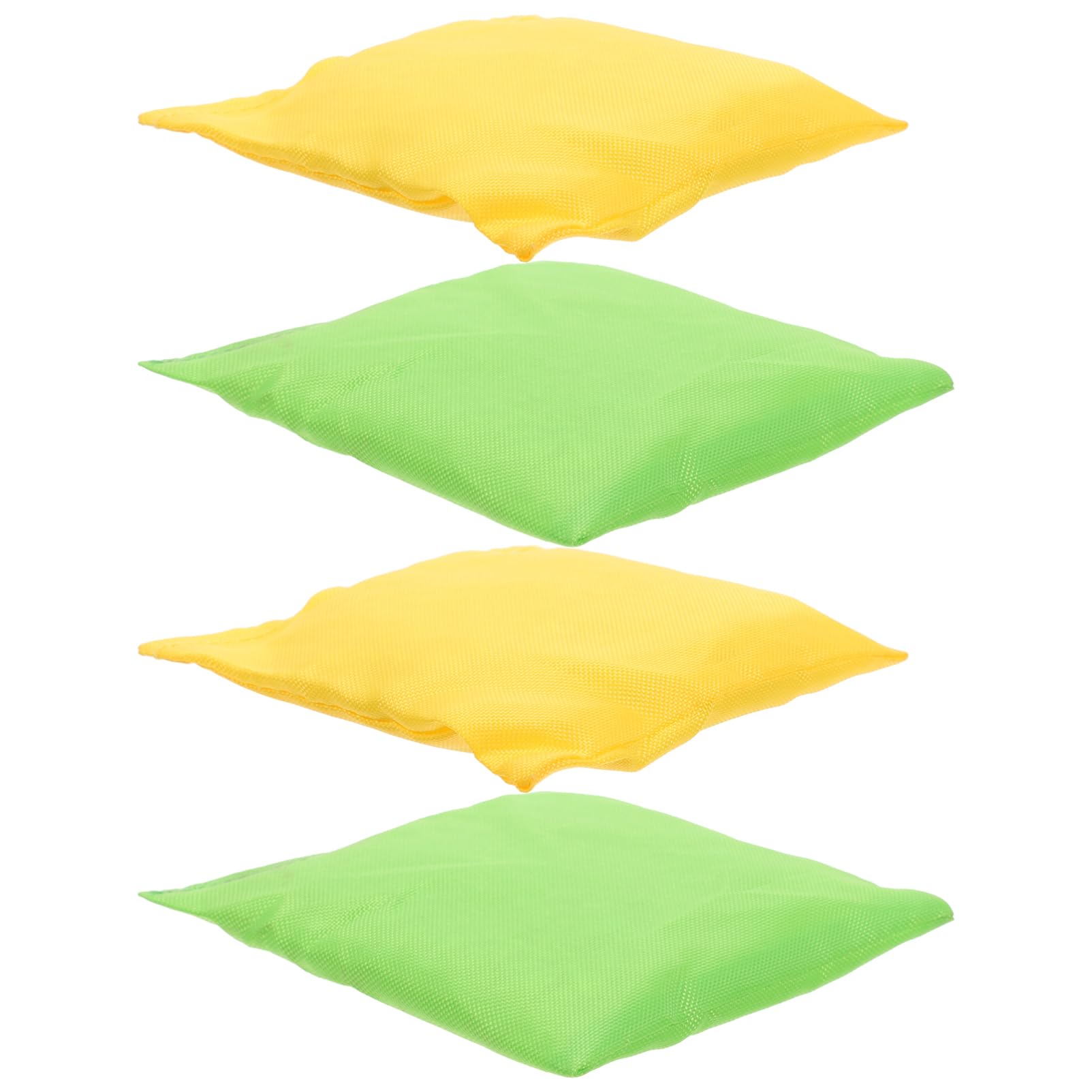 Kisangel 4Pcs Bean Bags for Tossing Games Fun Outdoor Playthings for Engaging Family Activity Includes Bags for Team Building and Skill Development