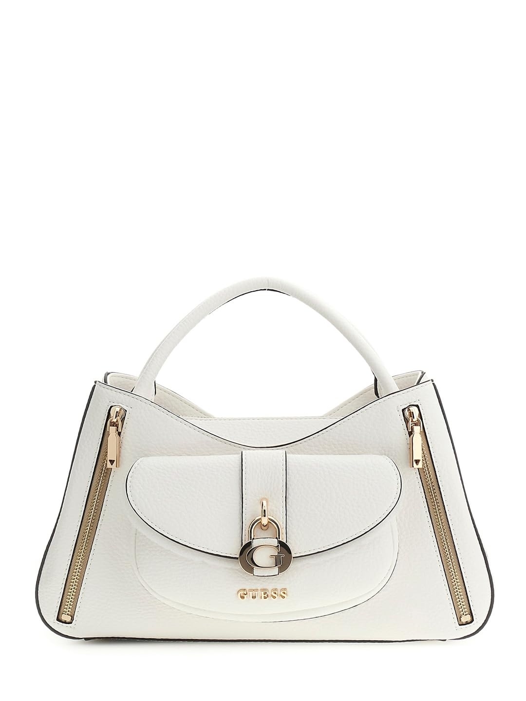 GUESS borsetta borsa a tracolla Jessa Girlfriend Bag White avorio