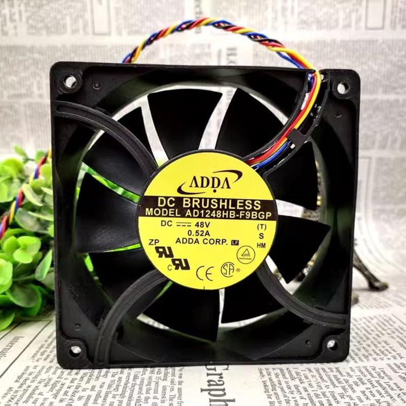 AD1248HB-F9BGP 12038 DC48V 0.52A 12CM Cooling Fan 120 * 120 * 38mm