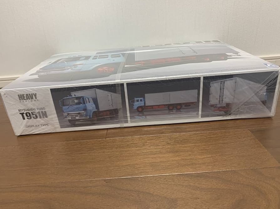 t951n ヘビーフレイト 未開封 アオシマ 1/32 ヘビーフレイト No.01 ふそう T951N アルミバン
