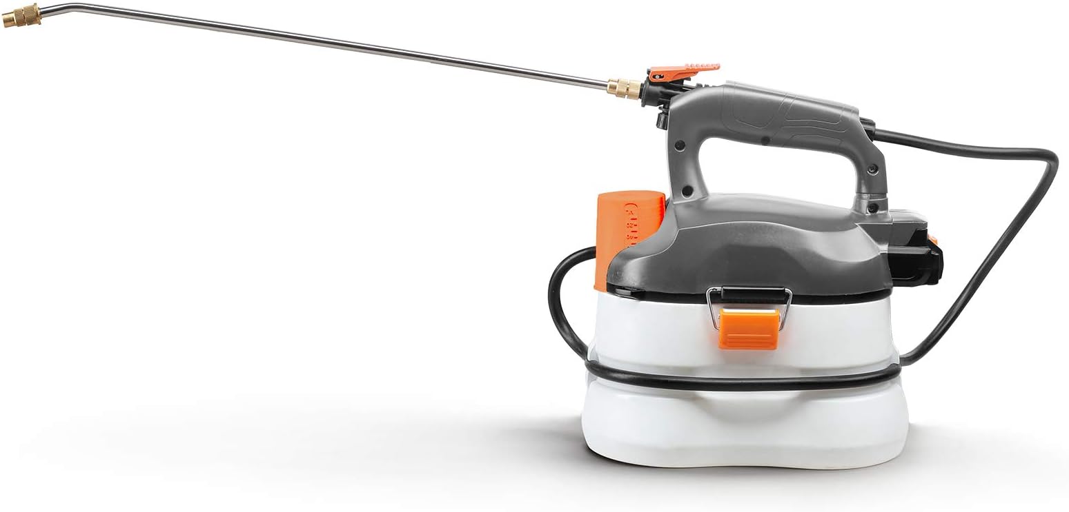 Ukoke U04GS Cordless Electric Power Garden Sprayer, 1 Gallon Tank Portable Handhel, 45 psi & 0.132 GPM (500ml per min)