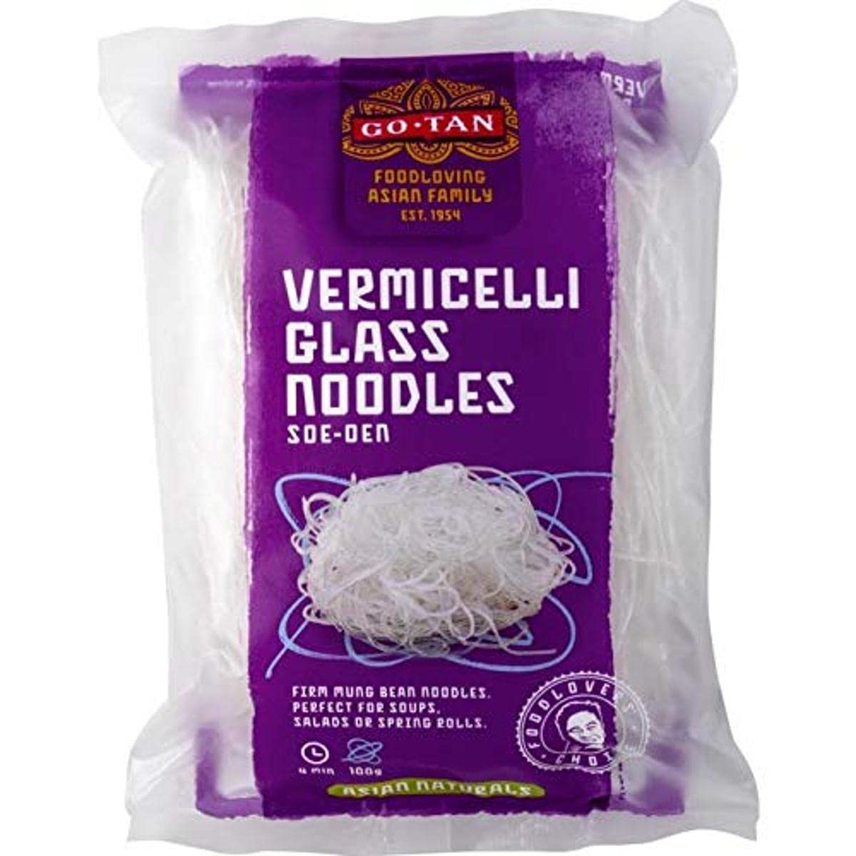 Go-Tan Vermicelli Glass Noodles 100g
