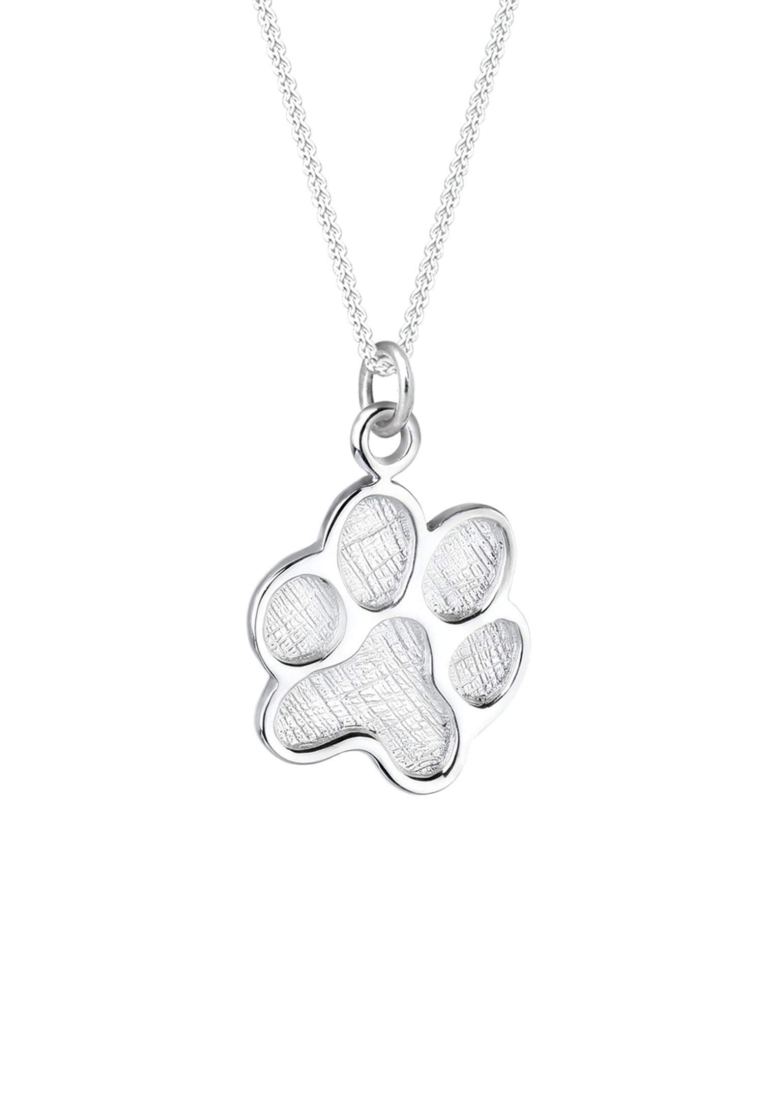ElliHalskette Damen Pfote Anhnger Symbol Hund in 925 Sterling Silber