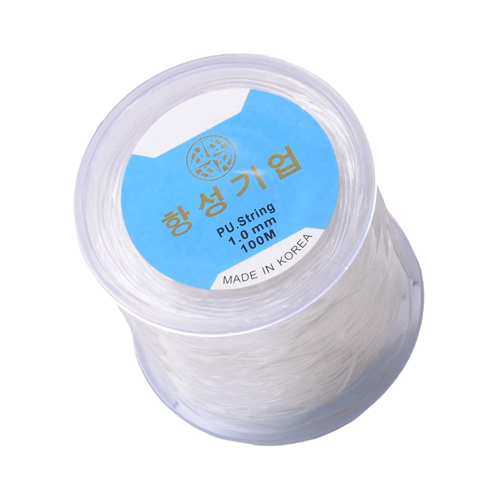 Maxtonser 100 Meters Clear Stretchable String for Handmade Beaded Bracelets Necklaces and Craft Projects