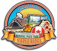 Vista 25 de Nanaimo British Columbia Canada - Imán de madera para nevera, colección de madera 3D, hecho a mano, recuerdos de la ciudad de viaje, imán