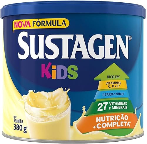 SUSTAGEN Nutritional Supplement for Kids, Vanilla Flavor, 13.4 Ounce (Powder), 15.2 Total Servings