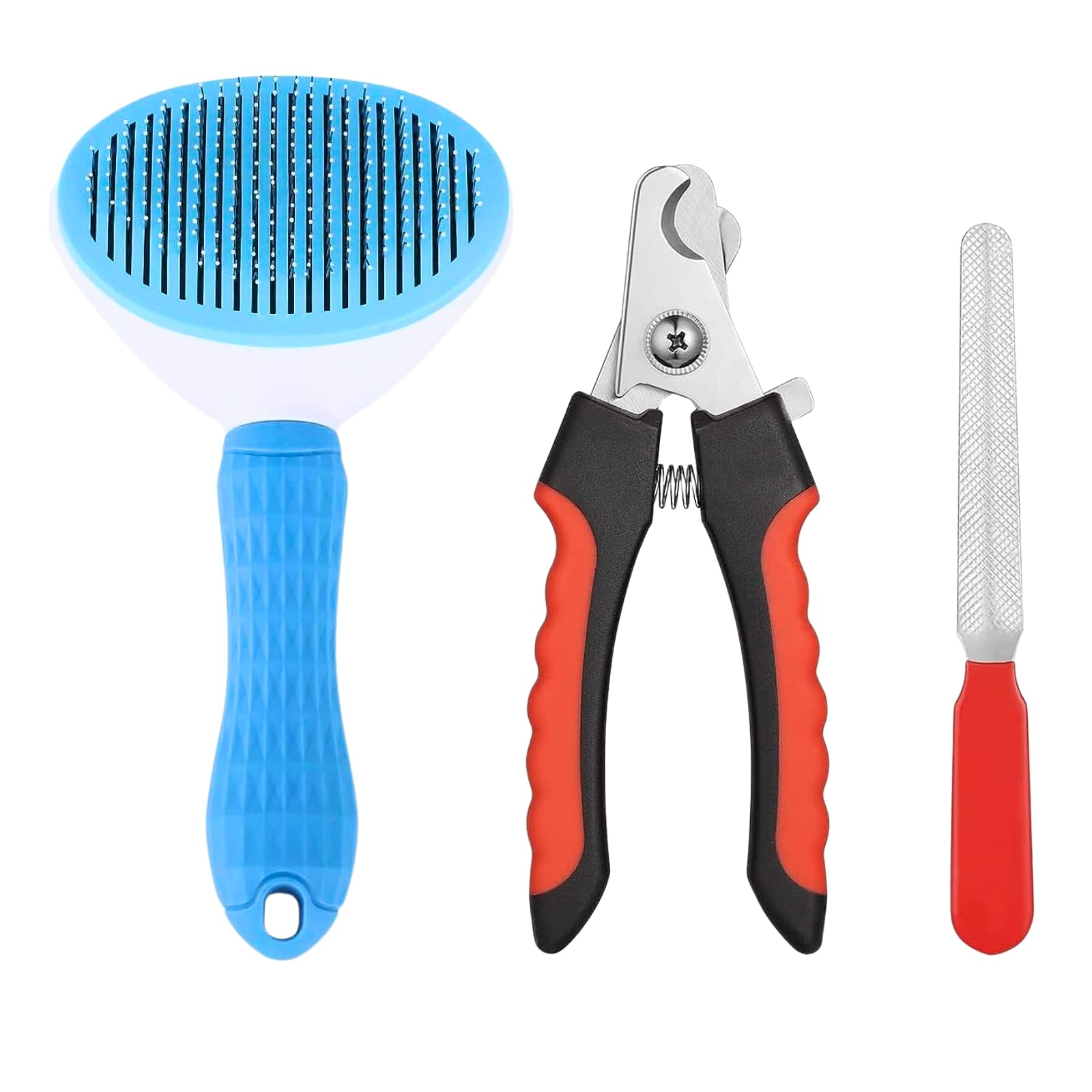 cature Care by Nature Pet Grooming Combo Kit Slicker Brush And Nail Clipper With Filer For Dogs And Cats | Nail Clipper And Grooming Slicker Brush Cleaning (Pack Of 2, Color May Vary) (B0CJLY3PTT) Amazon Price History, Amazon Price Tracker