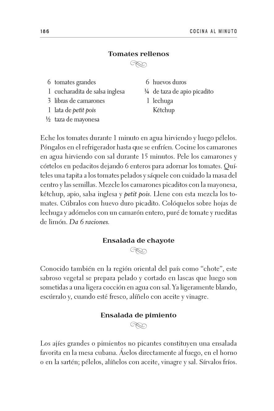 Nitza Villapol. Cocina al minuto / Quick Cooking: Easy, Fast Recipes with a Cuban Flair: Recetas tradicionales cubanas