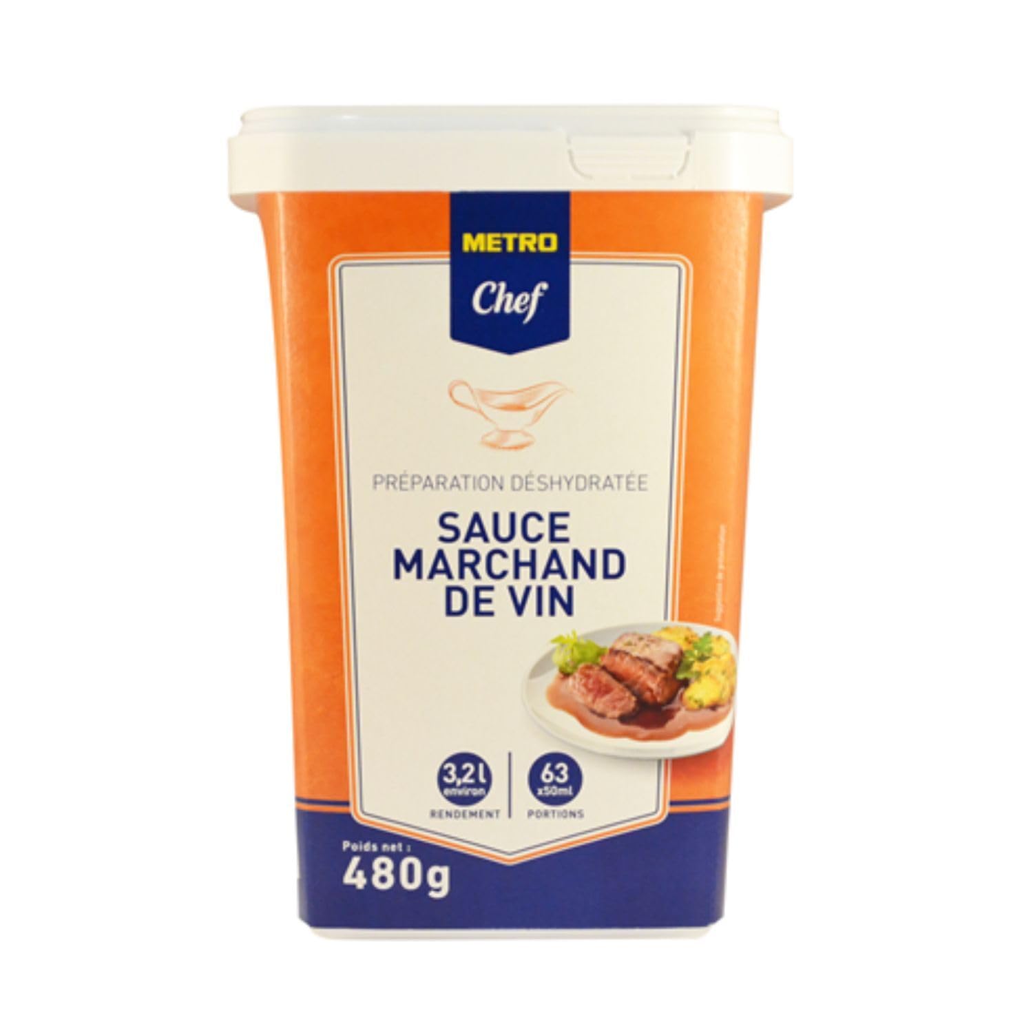 METRO Chef Sauce Marchand de Vin 5 L 800 g