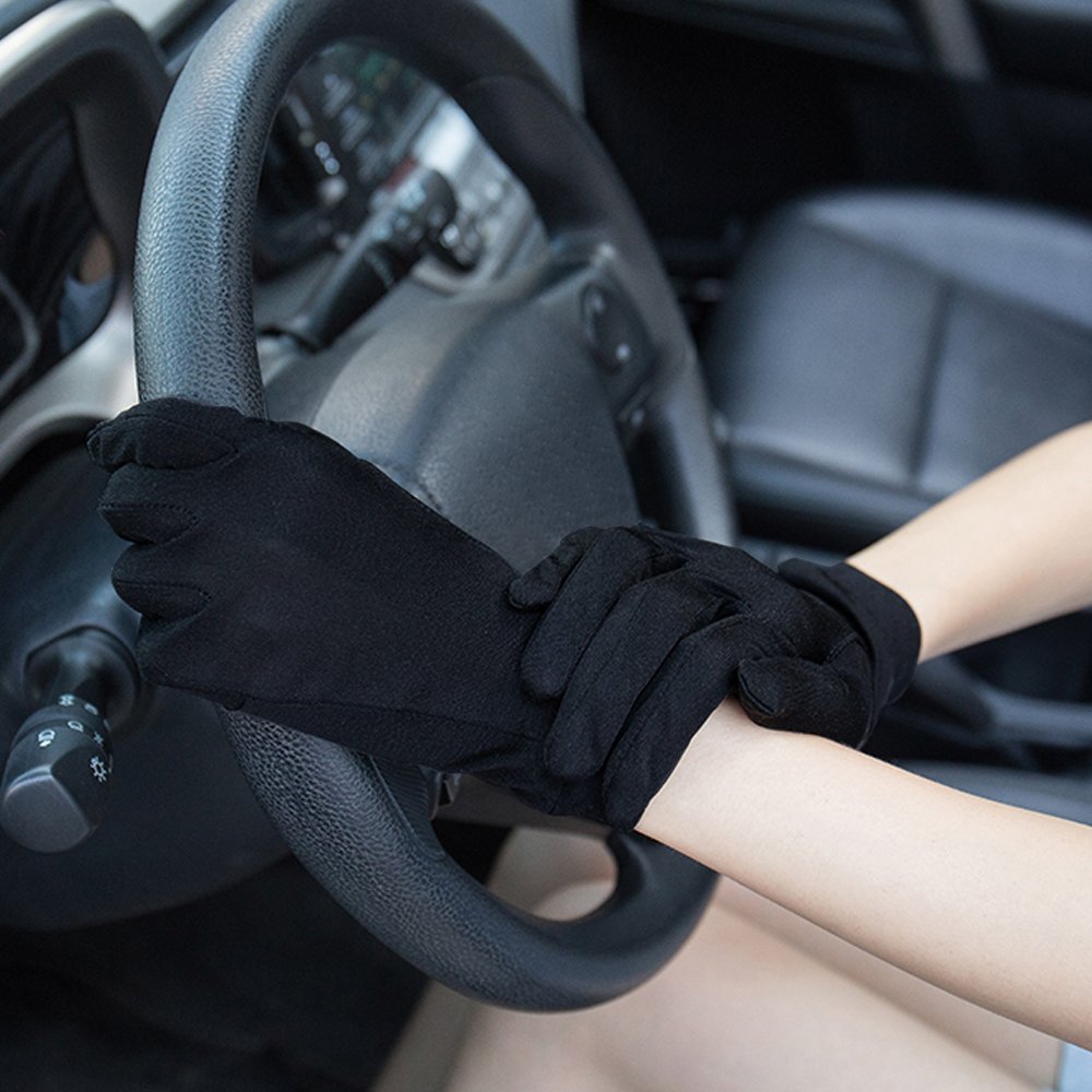 FMS Gants en Soie Doublure Thermique sous-Gants pour Cyclistes, Skieurs, Marcheurs, PÊcheurs, Jardiniers et Autres Activités en Plein Air