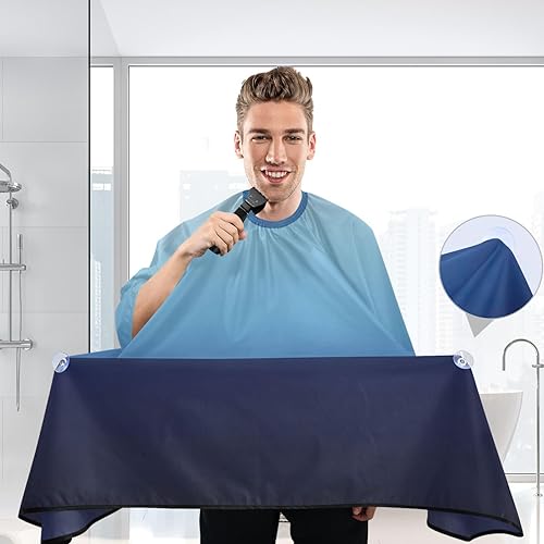 Miniatura 6 de Magic Glitter Rainbow Barber Cloth Cape Barber Shampoo Cape, Hair Cape for Haircuts