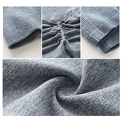 XWU Calças de ioga, Calças de treino justas justas e confortáveis Leggings de treino para correr Jog