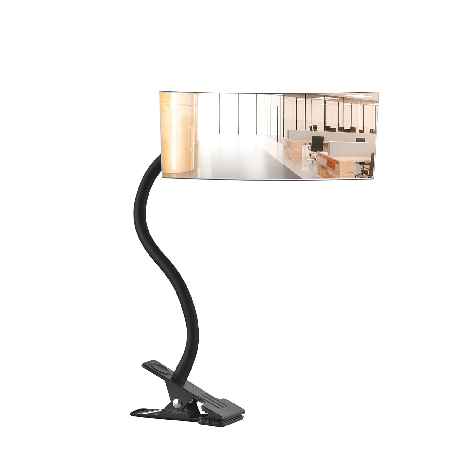 VOXITA Stroller Security Clip On Mirror (71/2"x31/2") Desk Mirror for Personal