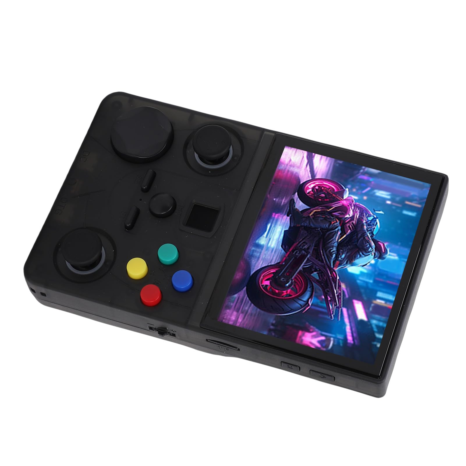 Zunate Console di Gioco Portatile Schermo HD WiFi Open Source Doppio Joystick per Casa e Viaggio Console per Videogiochi retrò Portatile ABS Nera per (64G)