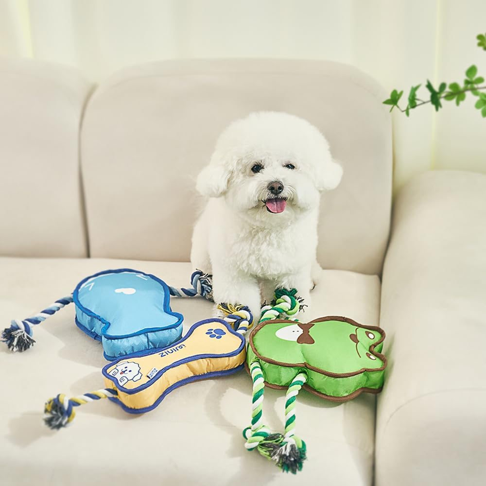 丈夫な犬のおもちゃ &ndash; インタラクティブ噛むおもちゃ &ndash; 複数のスタイルとサイズ カエル M