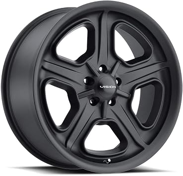 AMERICAN MUSCLE DAYTONA Wheels/Rims 15x8 inch 114.3 ET0 C/B 79.4 Satin Black