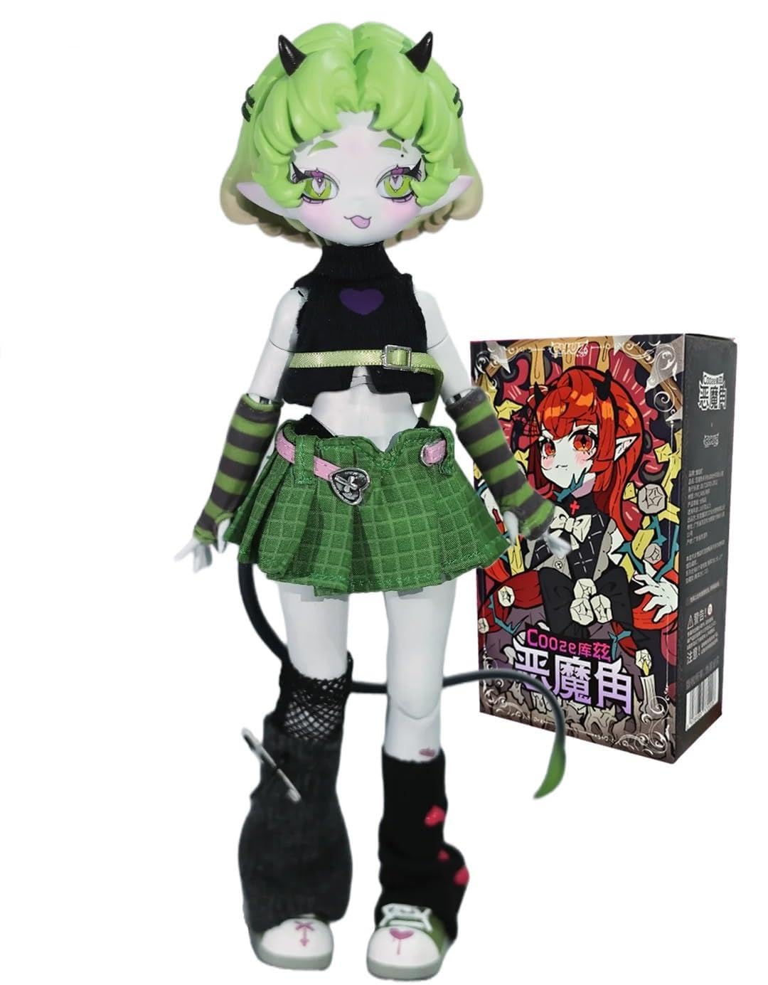 Amazon.co.jp: 悪魔角 BJDブラインドドール シリーズ 高約21cm PVC&ABS