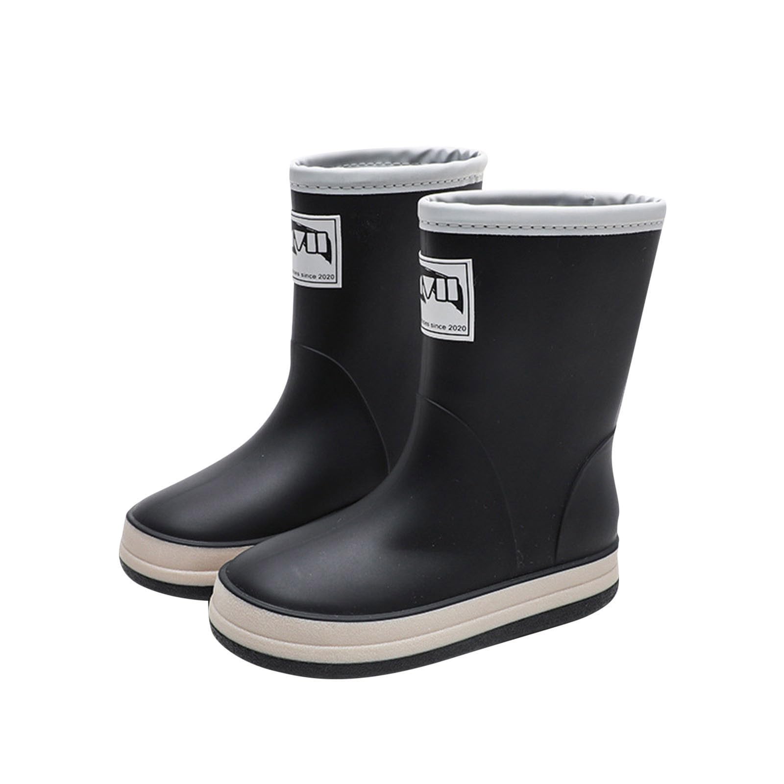 Regenschuhe Kinder Gummistiefel Schuhe Mädchen Kleinkind Leichte Größe 37 Eva Boots 36 28 Gummi Stiefel 34 Gefüttert 22 21 Junge Einfarbig Boot Kinderschuhe 24 Jungen Breite Füße Barfußschuhe