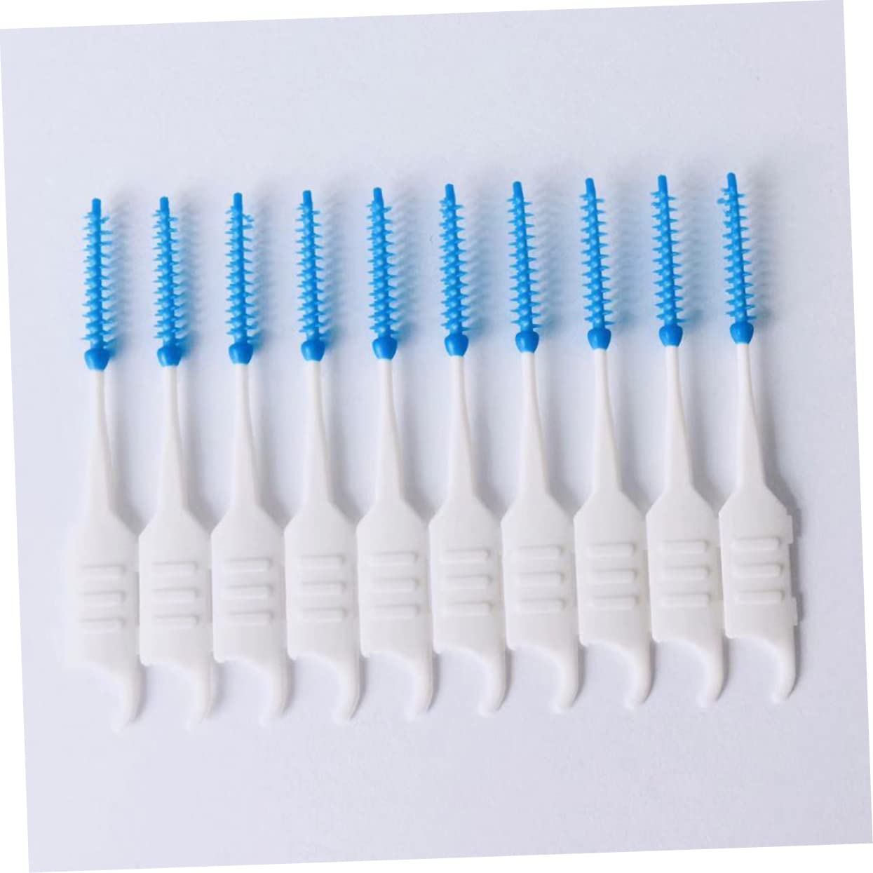FRCOLOR 800 Piezas cepillo interdental limpiando suministros limpieza bucal toothbrush palillo de herramienta de cuidado bucal personal palillos de limpieza portátiles
