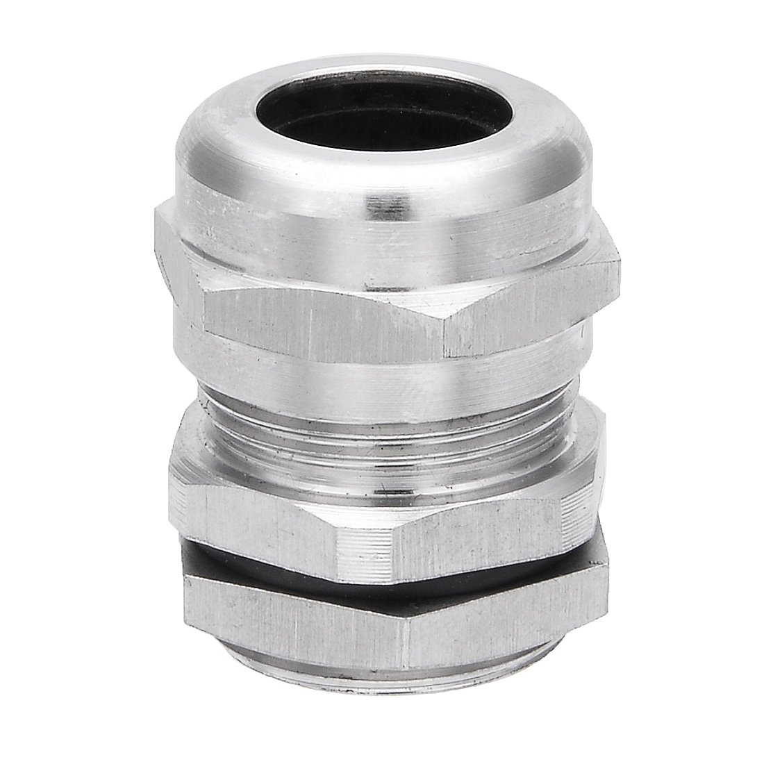 Aexit M221.5 Metal Electrical Boxes, Conduit & Fittings Waterproof Connector Fastener Locknut Stuffing Cable Gland Cable Range 10-14mm Thread Conduit Fittings Length 8mm