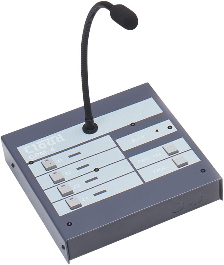 Cloud CDPM4(I) Four Zone Digital Paging Microphone With Analogue